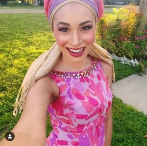 Soirée Purple Serenade Pulaski silk shift dress